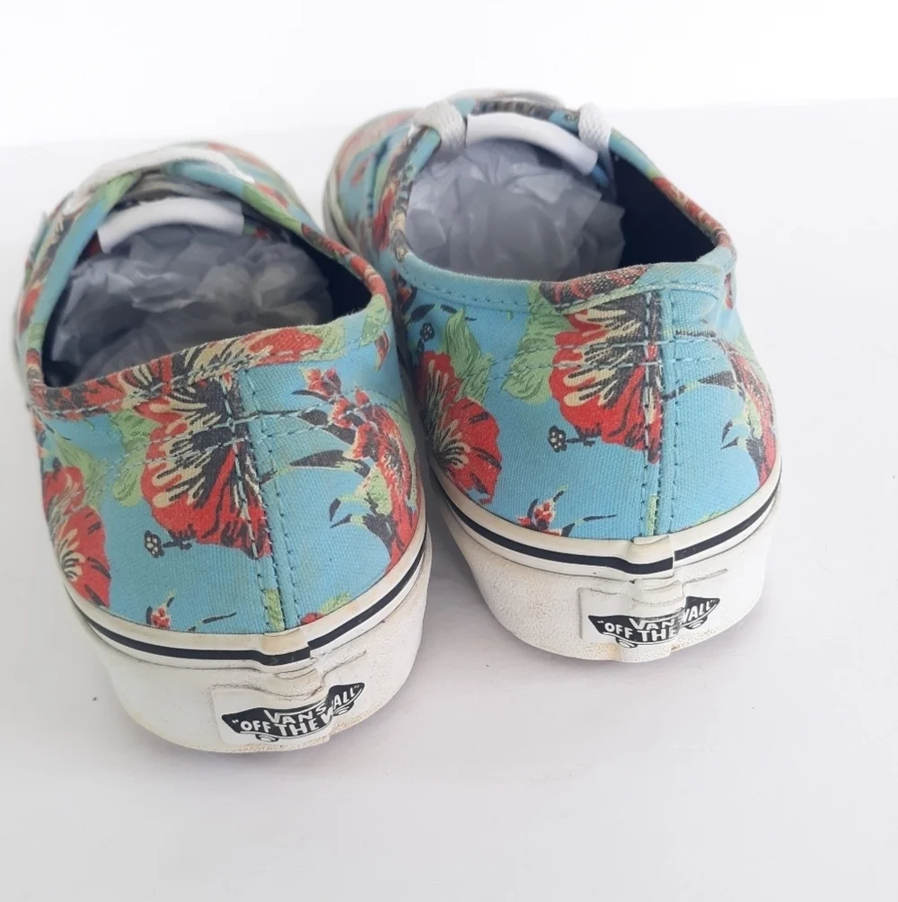 Vans Star Wars Yoda Floral Sneakers M6.5/W8